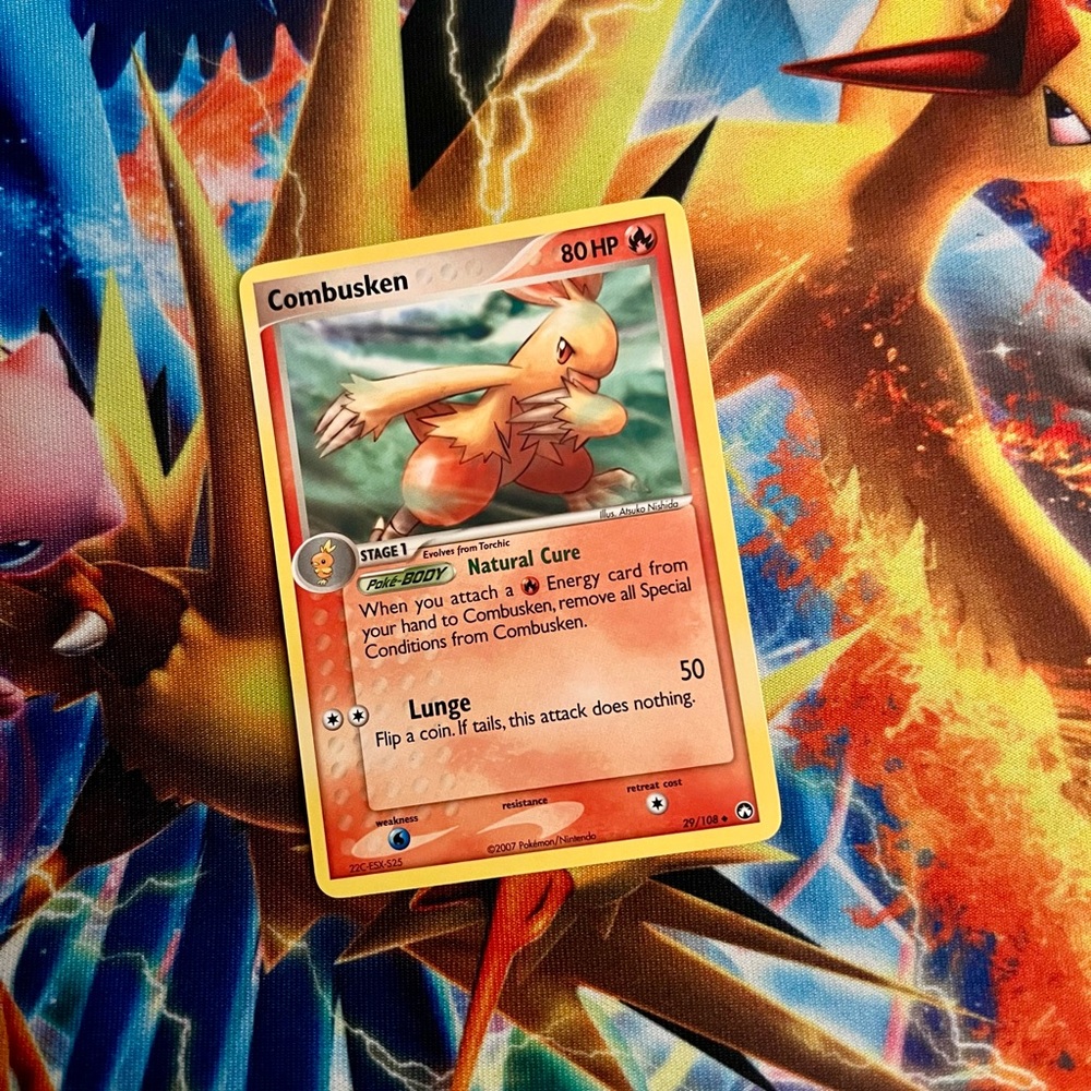Pokmon Combusken Ex Power Keepers Card 2007